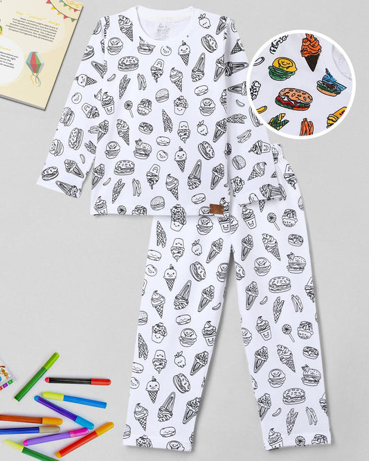 Magical Coloring Dress + Washable Coloring Pens