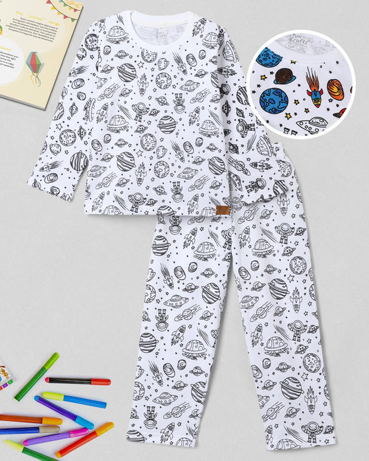 Magical Coloring Dress + Washable Coloring Pens