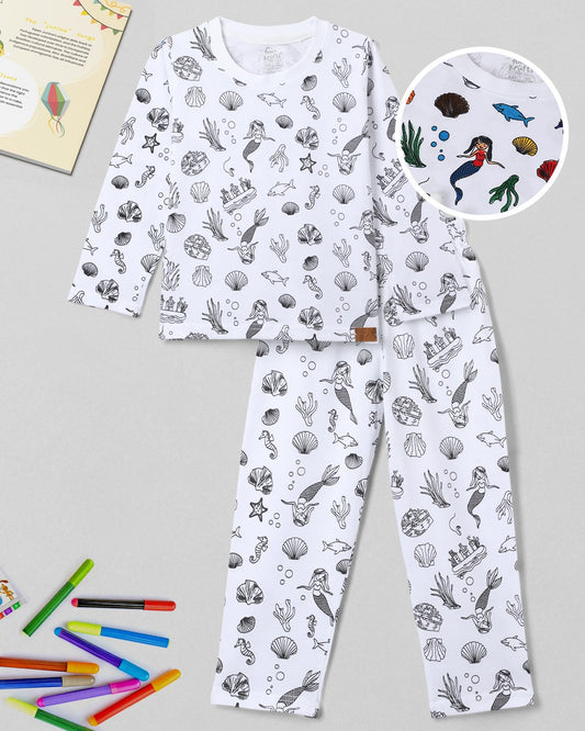 Magical Coloring Dress + Washable Coloring Pens